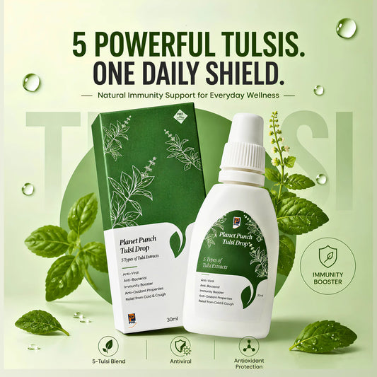 Planet Punch Tulsi Drops