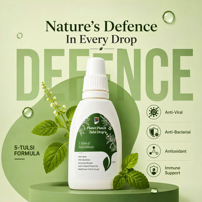Planet Punch Tulsi Drops