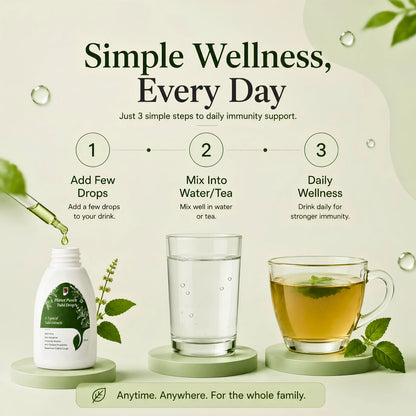 Planet Punch Tulsi Drops
