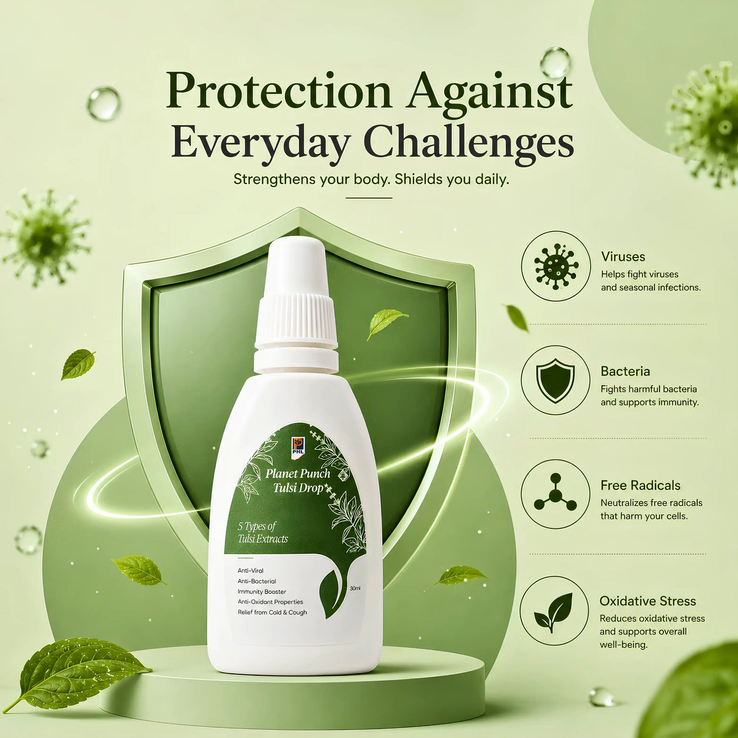 Planet Punch Tulsi Drops